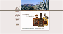 Desktop Screenshot of la-tequilera.com